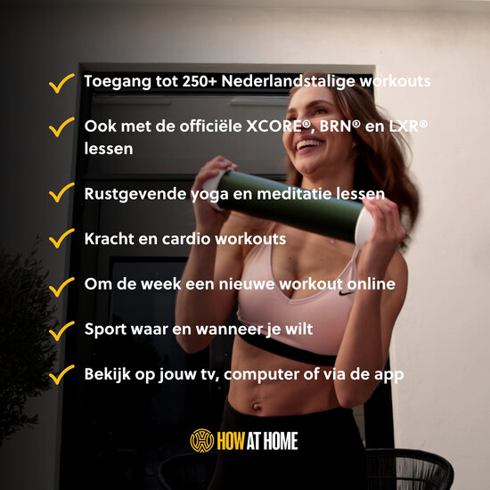 XCORE® XCO®-trainer + 12 maanden HOWatHome