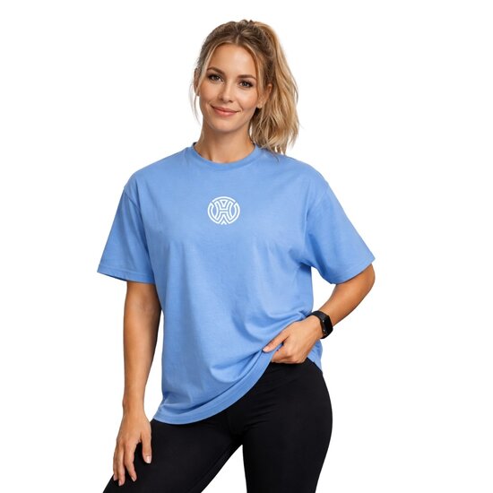 House of Workouts HOW oversized t-shirt Blue (Unisex)