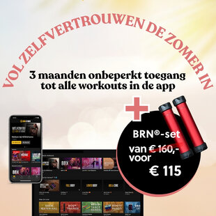 Summerfit 3 mnd HOWatHome abonnement + BRN®-set