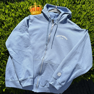HOW Full-Zip Hoodie | Blue (Unisex)
