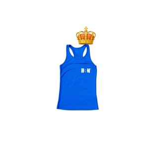 BRN® Tanktop Blue (heren) - opdruk rug