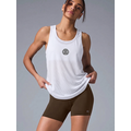 House of Workouts  HOW Tanktop - White Orange Fever (Dames)