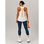 House of Workouts  HOW Tanktop - White Orange Fever (Dames)