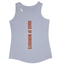 House of Workouts  HOW Tanktop - White/Dutch Orange (Dames)