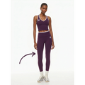 House of Workouts HOW Motion Legging | Power Purple