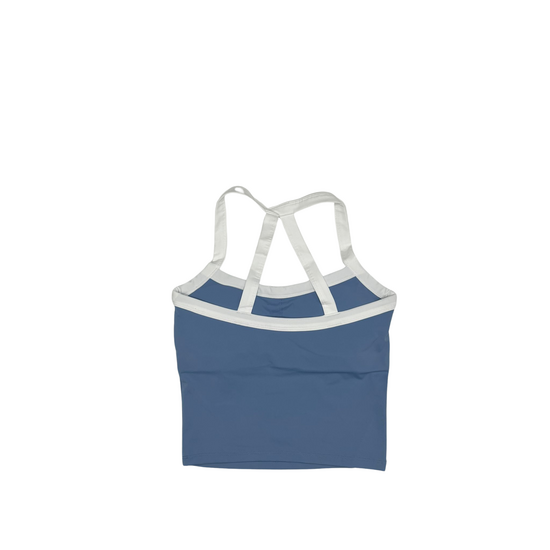 House of Workouts HOW Motion Active Top | Burn Blue