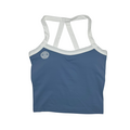 House of Workouts HOW Motion Active Top | Burn Blue