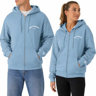 HOW Full-Zip Hoodie | Blue (Unisex)