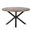 Eleonora Eettafel rond met kruispoot - 150x150