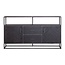 Eleonora Dressoir Hudson 2drs. 2 laden - zwart