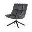 Fauteuil Daan - antraciet touareg