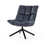 Fauteuil Daan - blauw touareg