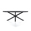 By-Boo Eettafel Oscar 200x110 - zwart