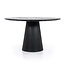 By-Boo Eettafel Aron rond 130 - zwart