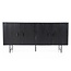 By-Boo Dressoir Remi 4-drs. - zwart