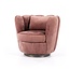 Fauteuil Maria - roze velvet
