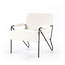 Fauteuil Wendy - wit merino