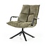 Fauteuil Mitchell - groen topper
