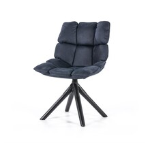 Stoel Daan - blauw touareg