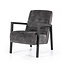Fauteuil Lars - antraciet adore