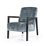 Fauteuil Lars - blauw adore