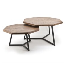 Coffeetable set Octagon