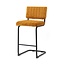 Bar chair low Operator - ochre