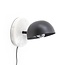 Lisa - white / matte black