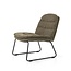 By-Boo Lounge chair Bermo - green