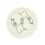 Abstract small - beige