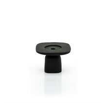 Candle holder Squand small - black