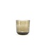 Water glass Bubble - brown