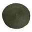 By-Boo Carpet Jute round 120x120 cm - green