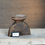 Stoer&Puur Unieke Houten Kandelaar Medium 17x17x20cm