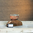 Stoer&Puur Unieke Houten Kandelaar Medium 17x17x20cm