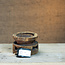 Stoer&Puur Unieke Houten Kandelaar Small 15x15cm