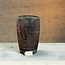Stoer&Puur Unieke Houten decoratie pot 14x14x45cm