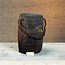 Stoer&Puur Unieke Houten decoratie pot 14x14x45cm