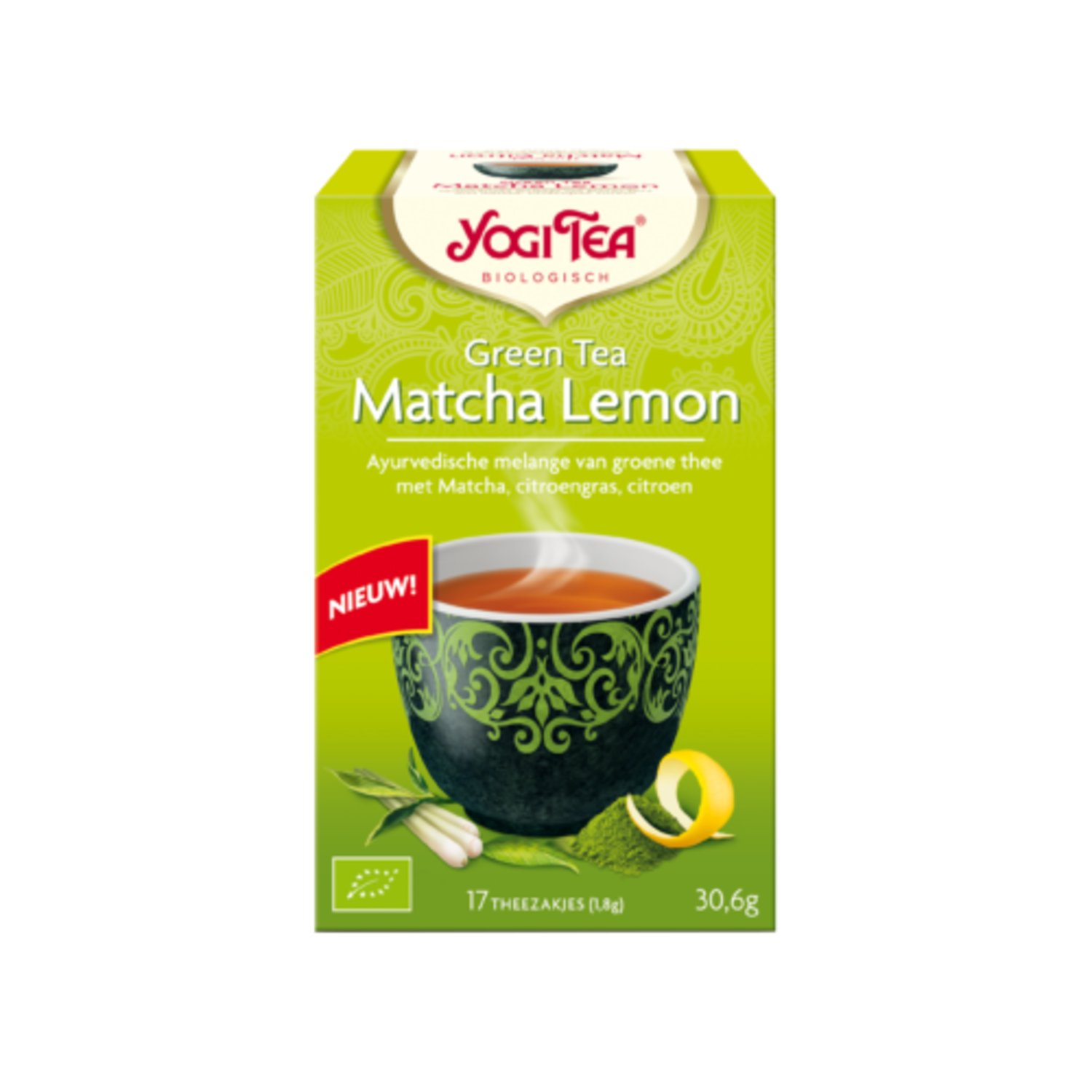 Yogi Green Tea Matcha Lemon The Art Of Tea 9059