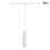 SLV SLV 1-Fase-Rail hanglamp ENOLA B GU10 wit