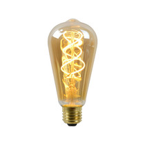 Lucide Lucide LED Lamp Long - Amber 2200K E27 5 Watt dimbaar