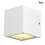 SLV SLV SITRA CUBE Buitenlamp wandlamp GX53 wit blok