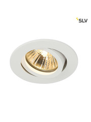 SLV Inbouwspot wit kantelbaar rond 68mm