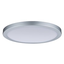 Paulmann Paulmann LED paneel opbouw 24 Watt rond 30cm mat chroom dimbaar 2700K