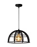 Lucide Hanglamp 40 cm E27 zwart