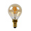 Lucide Lucide LED Bulb Filament lamp Ø 4,5 cm LED Dimb. E14 3W 2200K Amber
