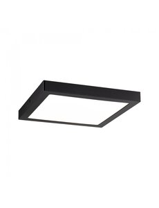 Paulmann LED lamp 30x30cm vierkant zwart - 2700K