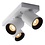 Lucide Lucide NIGEL - Plafondspot LED Dim to warm GU10 3x5W 2200K/3000K Wit