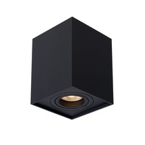 Lucide Lucide BOX - Plafondspot GU10 Zwart Kantelbaar