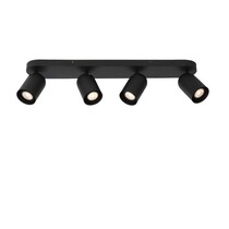Lucide Lucide PUNCH - Plafondspot 4xGU10 Zwart